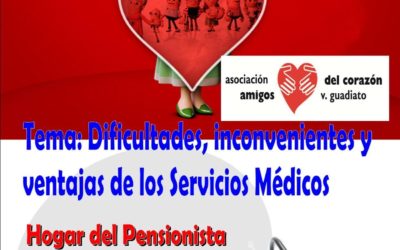 Charla-Coloquio «Dificultades, inconvenientes y ventajas de los Servicios Médicos»