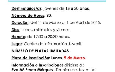 Curso «Actividades y Técnicas para el monitor/a de actividades extraescolares»