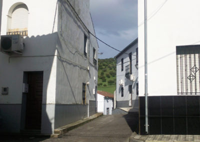 Una calle de Villanueva del Rey