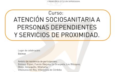 Curso de Atención Sociosanitaria a Personas Dependientes y Servicios de Proximidad